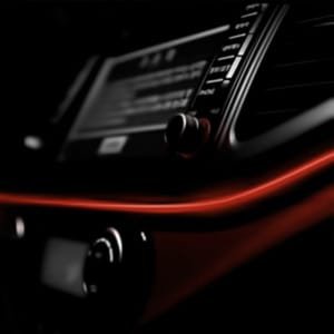 Εύκαμπτο LED καλώδιο 2m για την εσωτερική διακόσμηση κάθε αυτοκινήτου - El wire - Κόκκινο