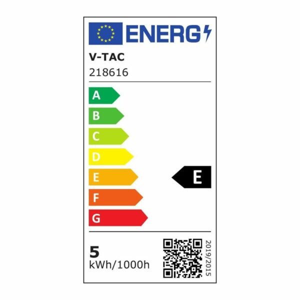 V-TAC 218616 Επιτοίχιο LED φωτιστικό UP-DOWN 5W IP65 μαύρο σώμα 4000K - Image 7