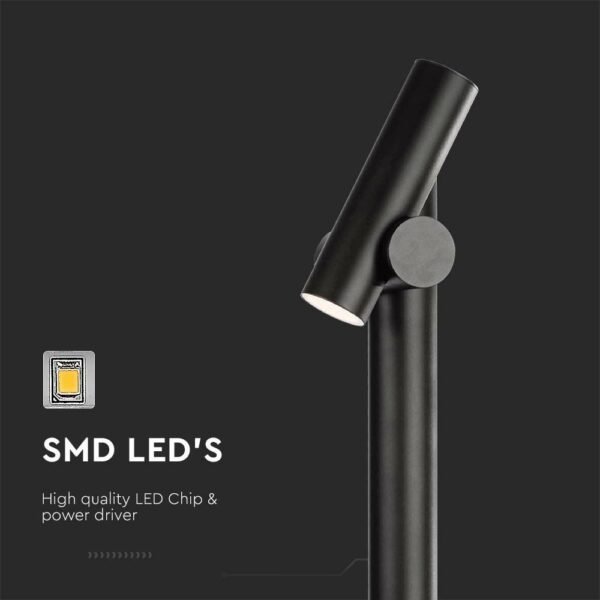 V-TAC 23051 Φωτιστικό Κολώνα LED Εξωτερικού Χώρου 4W 4000K με μαύρο σώμα IP44 - Image 8