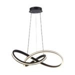 V-TAC 23373 Κρεμαστό Φωτιστικό LED 40W 4800lm IP20 270° 3 σε 1 CCT Μαύρο Σώμα