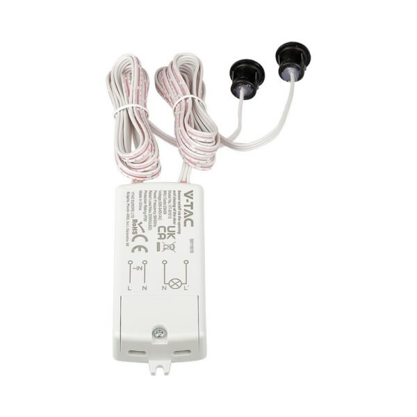V-TAC 23428 Ανιχνευτής Κίνησης Υπερύθρων 220-240V/AC σε Λευκό Χρώμα - Image 7