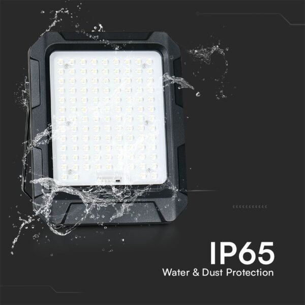 V-TAC 23439 Ηλιακός Προβολέας LED 15W 120° 1800lm IP65 με Χειριστήριο Φυσικό Λευκό - Image 8