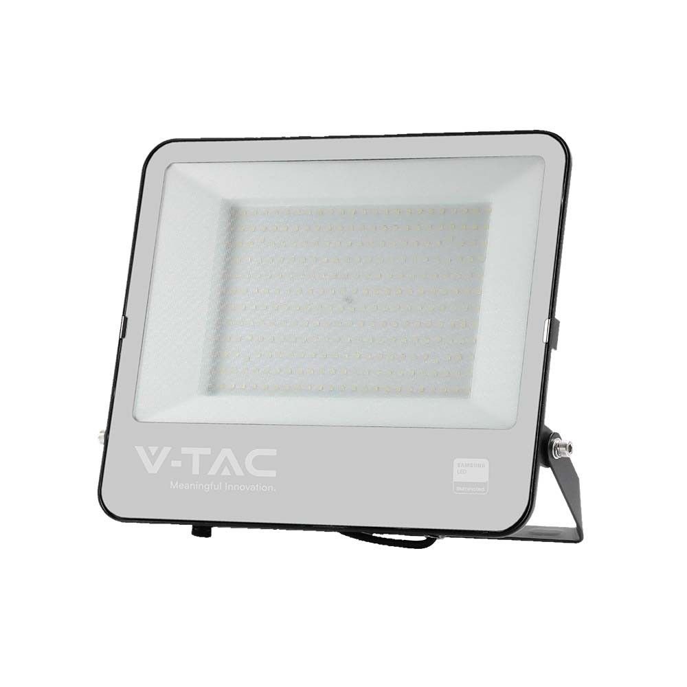 V-TAC 23444 Προβολέας LED SMD 200W 17540lm 115° IP65 Samsung Chip Μαύρο Σώμα Γκρι Γυαλί Ψυχρό Λευκό - Image 11