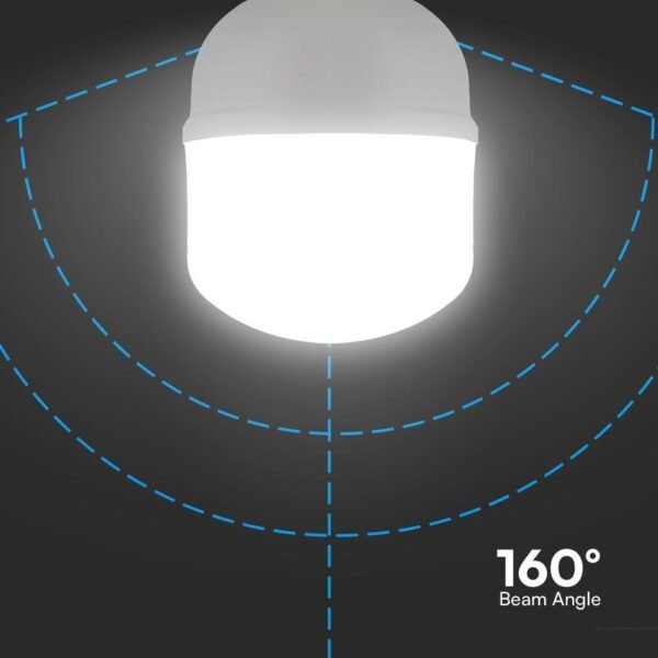 V-TAC 23570 Λάμπα LED 30W Πλαστική T100 4000K Φυσικό Λευκό Φως - Image 7