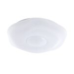 V-TAC 23588 Πλαφονιέρα Οροφής LED 30W/60W/30W 230V 6000lm IP20 Remote Control Dimmable 3 σε 1 CCT /60W (4000K) Λευκό Σώμα