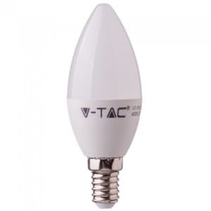 LED Κερί Samsung Chip 7W E14 Θερμό Λευκό-3000K V-Tac 111