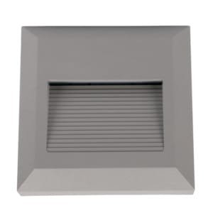 Επιτοίχιο Φωτιστικό Σκαλιών Led 2W 4000K Ουδέτερο Λευκό IP65 Γκρί V-Tac 1324