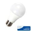 Λάμπα LED  με chip SAMSUNG 9W A58 E27 3000K Θερμό Λευκό