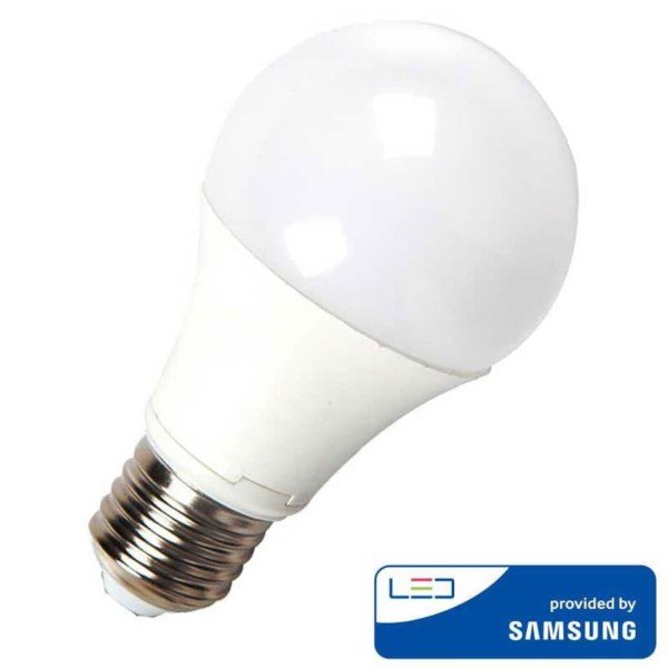 Λάμπα LED V-Tac με chip SAMSUNG 17W A65 E27 4000K Ουδέτερο Λευκό V-Tac 163