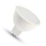 Λάμπα Led 7W 110° 4000K Ουδέτερο Λευκό MR16 GU5.3 με γαλακτερό κάλυμμα