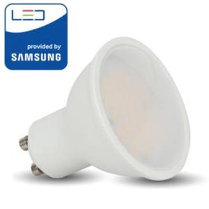 Λάμπα LED GU10 220V 110° 5W Samsung Chip 3000K-Θερμό Λευκό V-TAC 201