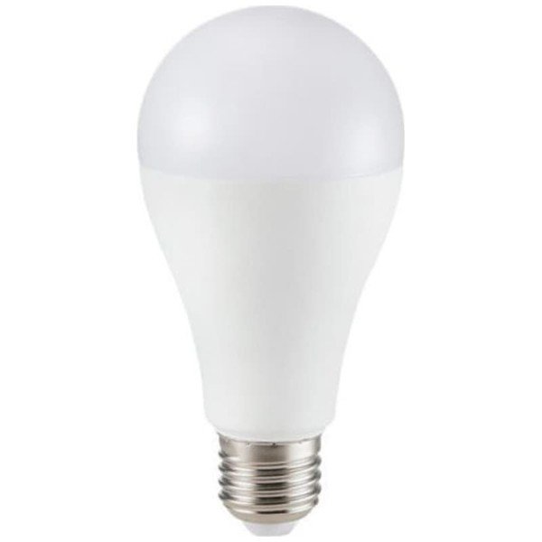 Λάμπα LED Αχλάδι A65 12W E27 High Lumen 120lm/w A++ Samsung Chip 3000K-Θερμό Λευκό V-TAC 249