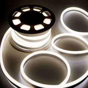 Ταινία LED Neon Flex V-Tac Samsung Chip 327 10W/m DC 12V IP65 Ουδέτερο Λευκό 4000Κ 300lms/m
