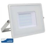 Προβολέας LED 30W Samsung Chip 3000K-Θερμό Λευκό V-TAC 403 Λευκός