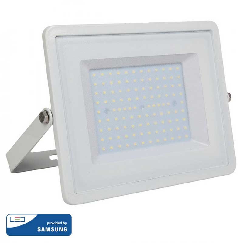 Προβολέας LED 100W Samsung Chip 4000K-Ουδέτερο Λευκό V-TAC 416 Λευκός