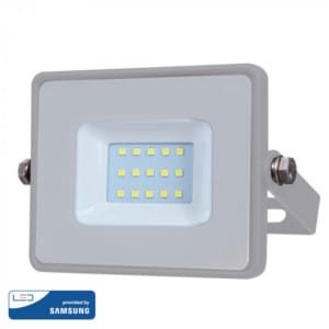Προβολέας LED 10W Samsung Chip 6400K-Ψυχρό Λευκό Γκρι V-TAC 432