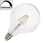Λάμπα Globe Led 4W 2700K Θερμό Λευκό Dimmable G125 E27