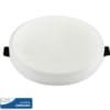 LED Mini Panel Στρογγυλό Χωνευτό Χωρίς Πλαίσιο Quick Connector 15W SMD 220-240V ABS Samsung Chip Ψυχρό Λευκό 6400K V-Tac 622