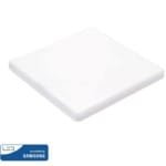 LED Mini Panel Τετράγωνο 12W SMD 85-265V Αλουμινίου Ρυθμιζόμενης Κοπής Samsung Chip Θερμό Λευκό 3000K  V-Tac 730