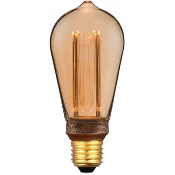 Λάμπα Led Filament Retro Avocado ST64 4W Θερμό Λευκό 1800K Νήματος E27 7474 V-Tac
