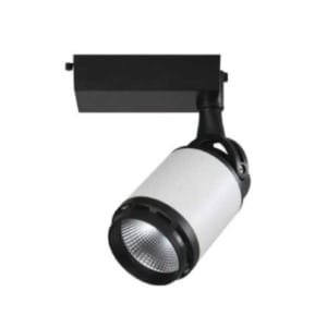Cob Track Light 25W 6400K 1337 Λευκό-Μαύρο