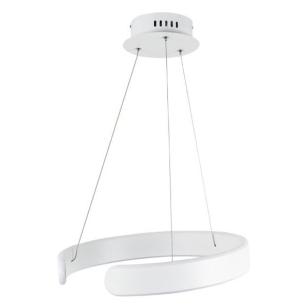 Κρεμαστό LED 50W SMD 3000K Οροφής Αλουμινίου Λευκό 3166 Spotlight