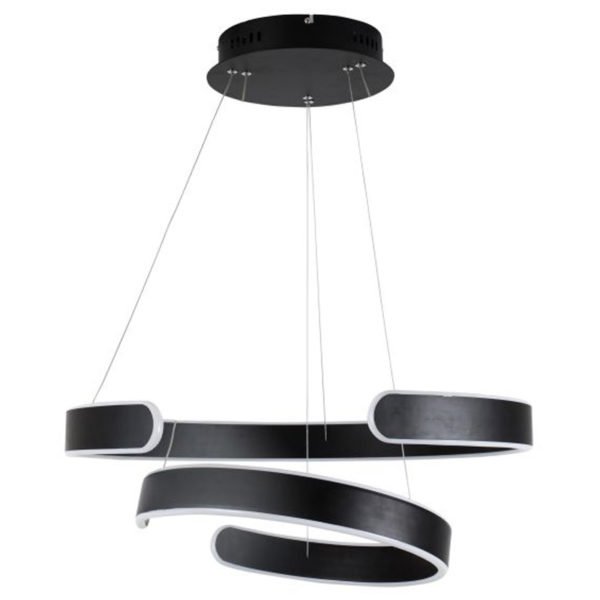 Κρεμαστό LED 120W SMD 3000K Οροφής Αλουμινίου Μαύρο 3167 Spotlight