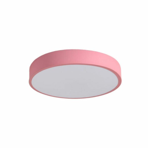 Πλαφονιέρα/Οροφής LED 14W 3000-6000K και 28W 4000K, με ρύθμιση CCT IP20 3269 Ανοιχτό Κόκκινο-Ροζ/Λευκό Spotlight