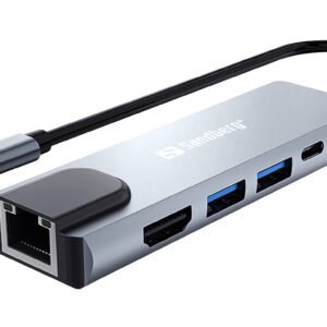Sandberg USB-C 5in1 Travel Dock Saver