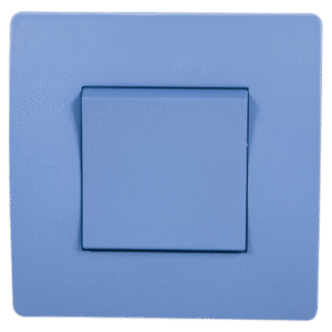 EL BASIC TG101 1 BUTTON 1 WAY SWITCH BLUE-OLD