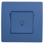 EL BASIC TG112A PUSH LIGHT BUTTON SWITCH BLUE-OLD