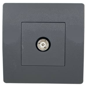 EL BASIC TZ111 TV ANTENNA SOCKET GRAPHITE-OLD