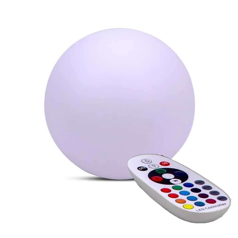 Φωτιστικό Σφαίρα LED RGB 1W IP67 Επαναφορτιζόμενο Μπαταρίας Λιθίου V-TAC 40161