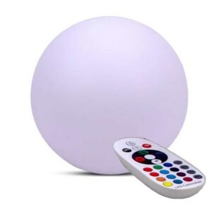 Φωτιστικό Μπάλα LED RGB 3W IP54 Επαναφορτιζόμενο Μπαταρίας Λιθίου V-TAC 40201