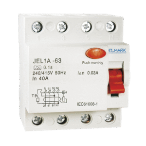 ΡΕΛΕ ΔΙΑΡΡΟΗΣ JEL1A 4P 80A/100MA