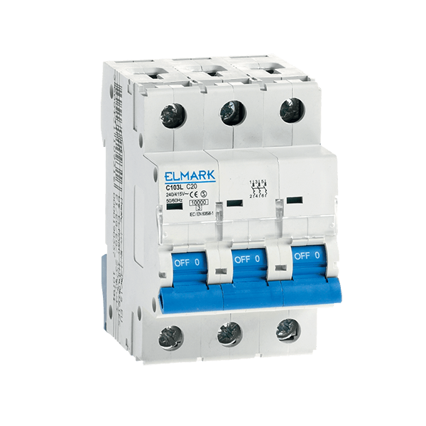 ΜΙΚΡΟΑΥΤΟΜΑΤΗ ΑΣΦΑΛΕΙΑ C103L/10A 3P ΚΑΜΠΥΛΗ C SIGMA