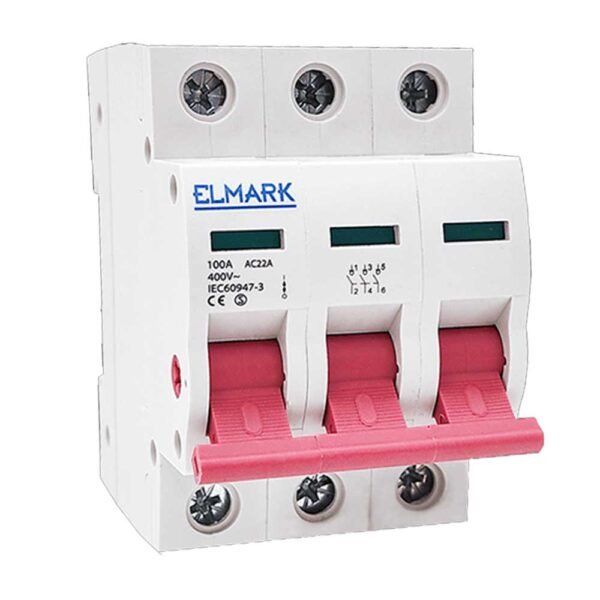 Ραγοδιακόπτης Τριπολικός 125A Elmark