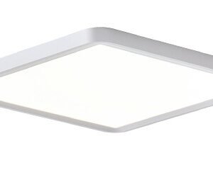 InLight Πλαφονιέρα οροφής LED 40W 3CCT (by switch on base) από λευκό μέταλλο  D:50cm (42045-White)