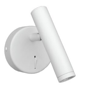 Inlight Φωτιστικό Τοίχου LED 3W, 3000K, Λευκό D:2,5x11,2cm (43078-White)