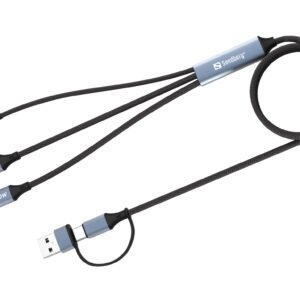 Sandberg 3in1 Travel Charge Cable 100W