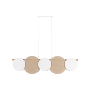 TK LIGHTING CHANDELIER PULSE 4815 5XE27 BROWN