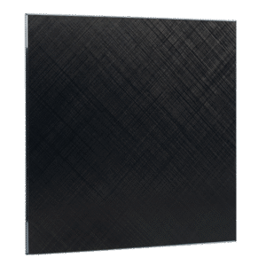GLASS DECORATIVE PANEL FOR MX-Ф100, METAL BLACK