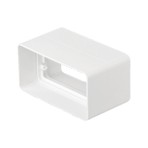 EL02-523 PVC CONNECTOR FOR FLAT DUCTS 220x55MM
