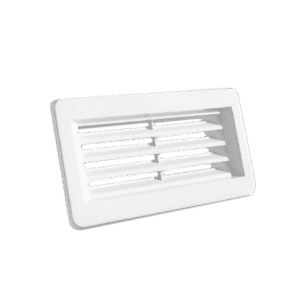 EL02-519 PVC END GRILL FOR FLAT DUCTS 220x55MM