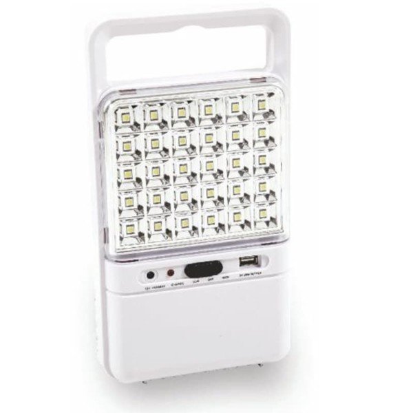 Φωτιστικό Ασφαλείας Χειρός LED 7.5W 6000K 6V Ψυχρό Λευκό και Αυτονομία έως 30 ώρες 5495 Spotlight