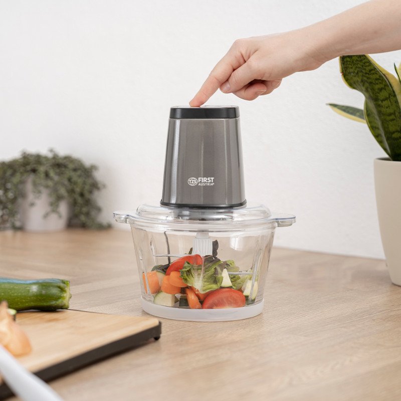 First Austria FA-5113-2-SI Πολυκόφτης 2 ταχυτήτων ασημί 1.7L 500W - Image 8