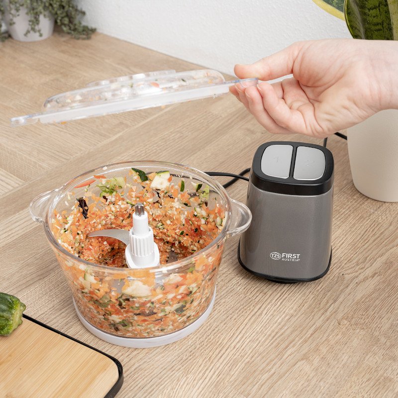 First Austria FA-5113-2-SI Πολυκόφτης 2 ταχυτήτων ασημί 1.7L 500W - Image 10