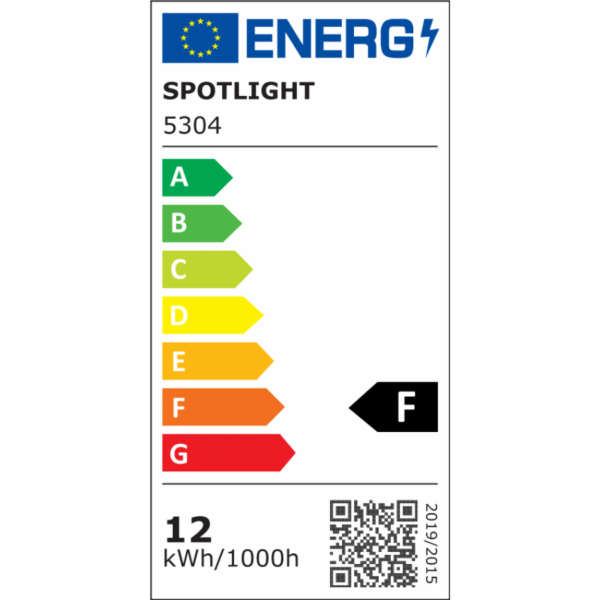 Spotlight 5304 Λάμπα LED για Ντουί E27 και Σχήμα A60 12W Θερμό Λευκό 1055lm - Image 2
