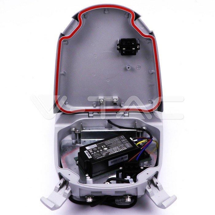 V-TAC 542 LED Φωτιστικό Δρόμου Class II SMD 120W SAMSUNG Chip High-Lumen Γκρι Φως Ημέρας - Image 13