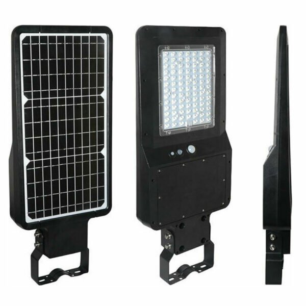 LED 40W 120lm/w Ηλιακό Φωτιστικό Δρόμου με Ανιχνευτή Κίνησης και Αισθητήρα Φωτός και Φυσικό Λευκό Φως 4000K σε Μαύρο Χρώμα IP65 5503 V-Tac - Image 7